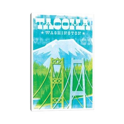 East Urban Home Tacoma Bridges Travel Poster II by...