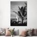 East Urban Home Hawaii Lifeguard Post II by Bethany Young - Wrapped Canvas Photograph Print Metal in Black/White | 60 H x 40 W x 1.5 D in | Wayfair