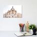 East Urban Home Paris Architecture II by Bethany Young - Wrapped Canvas Photograph Print Canvas in Blue/White | 8 H x 12 W x 0.75 D in | Wayfair
