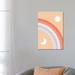 East Urban Home Rainbow Moon & Sun by Emanuela Carratoni - Wrapped Canvas Graphic Art Canvas | 26 H x 18 W x 1.5 D in | Wayfair