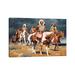 East Urban Home A Distant Omen by David Mann - Wrapped Canvas Painting Print Canvas | 18 H x 26 W x 1.5 D in | Wayfair