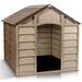 Archie & Oscar™ Augie Dog House Plastic House in Brown | 27 H x 27.9 W x 28 D in | Wayfair 6447199EF22D4ED28DD7EFC98D067743