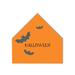 The Holiday Aisle® Halloween Bats - Wrapped Canvas Textual Art Canvas in Orange | 12 H x 12 W x 1.5 D in | Wayfair 48EF3DF8E8AE4C208500BAF8D9AEDB60