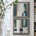 Ivy Bronx Close to the Edge I - 2 Piece Picture Frame Painting Set on Canvas Plastic in Blue/Green/Indigo | 17 H x 34 W x 1.5 D in | Wayfair