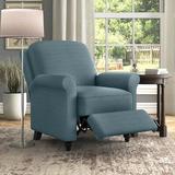 Andover Mills™ Leni 33.5" Wide Manual Standard Recliner Polyester in Blue | 41.5 H x 33.5 W x 36 D in | Wayfair C7CDFED1902B482DB4E08017718FD8F9