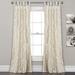 House of Hampton® Callison Ruffle Solid Semi-Sheer Curtain Panels Polyester in White | 84 H in | Wayfair 611367E204B743659DFB04593E8B3352