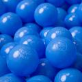 100/6Cm ∅ Balles Colorées Plastique Pour Piscine Enfant Bébé Fabriqué En eu, Bleu - bleu - Kiddymoon