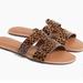 J. Crew Shoes | J. Crew Tortoise Beachside Slide Sandals | Color: Black/Brown | Size: 8