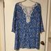 Lilly Pulitzer Dresses | Lilly Pulitzer Dress. Medium. Euc. | Color: Blue/Silver | Size: M