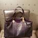 Gucci Bags | Gucci Leather Tote Authentic Horesbit Embossed Purple Handbag Spacious | Color: Purple | Size: Os