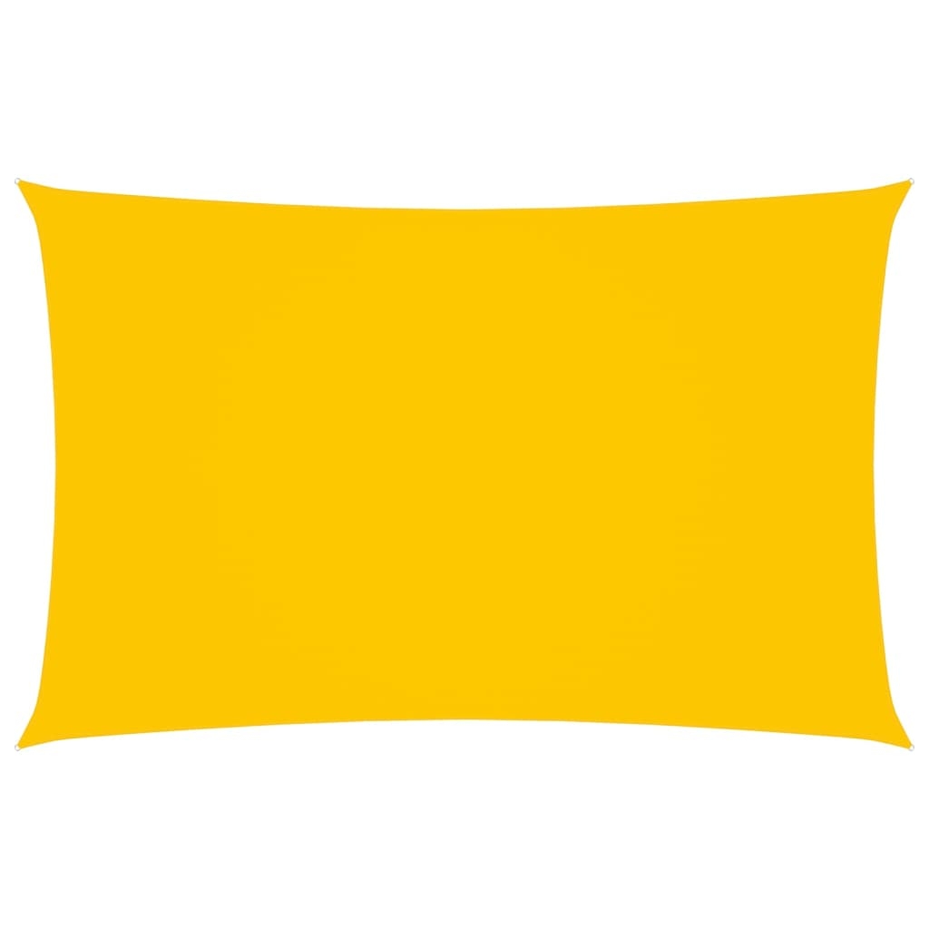 vidaXL Sonnensegel Oxford-Gewebe Rechteckig 4x7 m Gelb Image