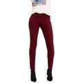 Wrangler Women's Skinny Corduroy' Jeans, Red (Tawny Port X7o), 26W 30L UK