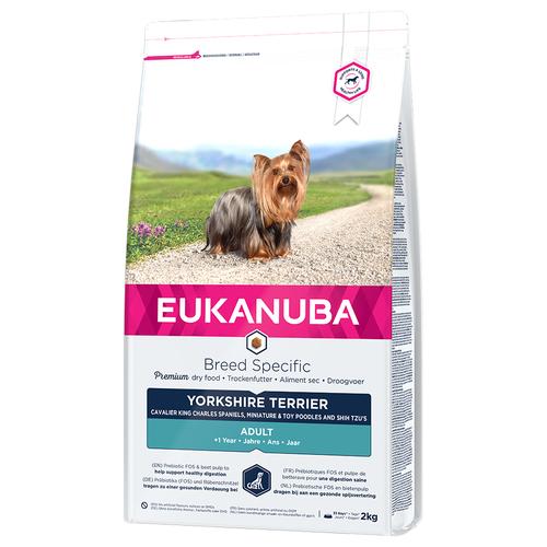2kg Adult Breed Specific Yorkshire Terrier Eukanuba Hundefutter trocken