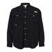 Columbia 7048 Men's Bahama II Long-Sleeve Shirt in Black size Small | Cotton/Nylon Blend 101162