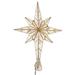 Kurt S. Adler 55784 - 10 Light 16.7" Indoor Gold Capiz Star Christmas Tree Topper