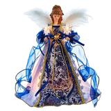 Kurt S. Adler 58997 - 12" Blue and Gold Angel Christmas Tree Topper