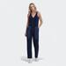 Adidas Pants & Jumpsuits | Adidas Fleece Jumpsuit Nwt | Color: Blue/Purple | Size: M