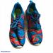 Nike Shoes | Nike Blue Tiger Camo Roshe Run Tennis Shoes | Color: Blue/Red | Size: 8.5