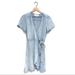 Anthropologie Dresses | Anthro. Cloth & Stone Chambray Wrap Dress | Color: Blue | Size: Xs