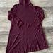 American Eagle Outfitters Dresses | Ae Turtleneck Sweater Dress | Color: Red | Size: L