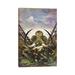 East Urban Home The Mammoth by Frank Frazetta - Wrapped Canvas Graphic Art Print Canvas in Green/Indigo/White | 12 H x 8 W x 0.75 D in | Wayfair