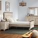Union Rustic Amareona Solid Wood Standard 5 Piece Bedroom Set Wood in Brown/Gray | Queen | Wayfair 50B47FAD851B4A8F8BE058344C004A25