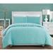 Bungalow Rose Derise Reversible Comforter Set Polyester/Polyfill/Microfiber in Blue | Queen Comforter | Wayfair 11CE238BC4774B5CA1D9778D9DFF6E68