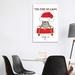 East Urban Home 'Tis The Season - Sleigh On by Gnodpop - Gallery-Wrapped Canvas Giclée Metal | 40 H x 26 W x 1.5 D in | Wayfair