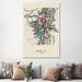 East Urban Home Medellin, Colombia Map by Ayse Deniz Akerman - Gallery-Wrapped Canvas Giclée Metal in Green | 60 H x 40 W x 1.5 D in | Wayfair