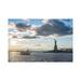 East Urban Home New York City Harbor Cruise At Sunset w/ View Of Liberty Island & Statue Of Liberty - Wrapped Canvas Print Canvas | Wayfair