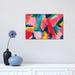 East Urban Home Colorful Home I by Joy Ting - Wrapped Canvas Painting Canvas | 12 H x 18 W x 1.5 D in | Wayfair 2A725CDA8FDF47D5B5784BA42D4D09F2