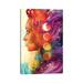 East Urban Home Luna Goddess by Barrett Biggers - Wrapped Canvas Graphic Art Metal | 40 H x 26 W x 1.5 D in | Wayfair