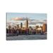 East Urban Home Empire State Building Along The East River, New York City USA - Wrapped Canvas Print Canvas | 26" H x 40" W x 1.5" D | Wayfair