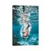East Urban Home Underwater Playful Sea Lion Making Bubbles by James Vodicka - Wrapped Canvas Photograph Canvas | 18 H x 12 W x 1.5 D in | Wayfair