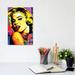 East Urban Home Marilyn Pop Art by Ana Paula Hoppe - Wrapped Canvas Graphic Art Canvas | 12 H x 8 W x 0.75 D in | Wayfair