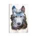 East Urban Home Surreal Wolf by Barrett Biggers - Wrapped Canvas Graphic Art Canvas in Green | 12 H x 8 W x 0.75 D in | Wayfair