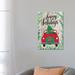 East Urban Home Christmas Farm I by Amanda Mcgee - Wrapped Canvas Graphic Art Canvas in Green | 26 H x 18 W x 1.5 D in | Wayfair