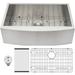 Proox 33"l X 22"W 18 Gauge Stainless Steel Farmhouse Kitchen Sink