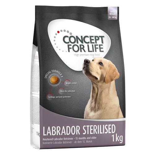 4 x 1kg Labrador Sterilised Concept for Life Hundefutter trocken