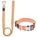 Orange 'Escapade' Outdoor Series 2-in-1 Convertible Dog Leash and Collar, Small