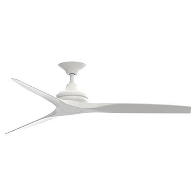 Virginia 3 Blade Indoor/Outdoor Ceiling Fan - Matte White/White, 48