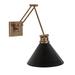 Felix 1-Light Articulating Sconce - Matte Black - Ballard Designs - Ballard Designs