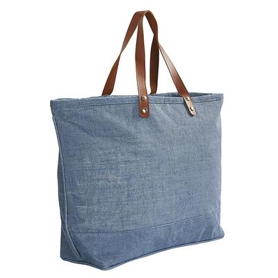 Jute Tote - Cornflower, Large - Ballard Designs