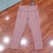 Under Armour Pants & Jumpsuits | Nwt Size M Under Armour Crop Leggings | Color: Pink/Purple | Size: M