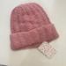 Free People Accessories | Free People Blush Cloud Rim Beanie | Color: Pink | Size: Os