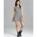 Free People Dresses | Free People Black White Stripe Fit And Flare Dress | Color: Black/White | Size: S