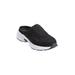 Wide Width Women's CV Sport Claude Slip On Sneaker by Comfortview in Black (Size 7 1/2 W)