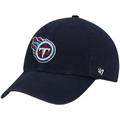 Men's '47 Navy Tennessee Titans Franchise Logo Fitted Hat