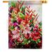 Breeze Decor Tropical Bouquet 2-Sided Polyester 40 x 28 in. House Flag in Red | 40 H x 28 W in | Wayfair BD-FL-H-104122-IP-BO-D-US21-BD