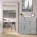 Sorbus Dresser w/ 8 Drawers - Furniture Storage Chest Tower Unit For Bedroom () Wood in White | 36 H x 34 W x 11.5 D in | Wayfair DRW-8D-WH